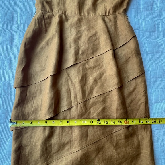 NWOT ST. GILLIAN VINTAGE 80’s 100% LINEN DRESS - Picture 12 of 15